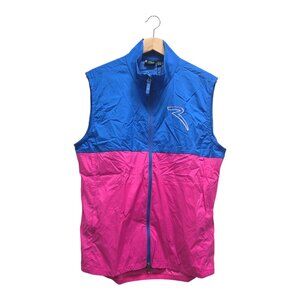 Chervo Men’s Excellent Color-block Wind Golf Vest Medium Multicolor NWT